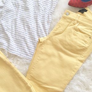 🍋Yellow Ann Taylor Ankle Pants 🍋